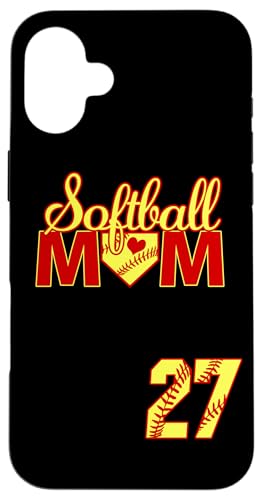 Softball Mutter Muttertag #27 Fastpitch Trikot Nummer 27 Hülle für iPhone 16 Plus Softball Mutter Muttertag #27 Fastpitch Trikot Nummer 27 Hülle für iPhone 16 Plus von Softball Mom Mother's Day Fastpitch Jersey Gifts
