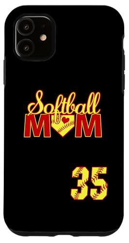 Softball Mutter Muttertag #35 Fastpitch Trikot Nummer 35 Hülle für iPhone 11 Softball Mutter Muttertag #35 Fastpitch Trikot Nummer 35 Hülle für iPhone 11 von Softball Mom Mother's Day Fastpitch Jersey Gifts