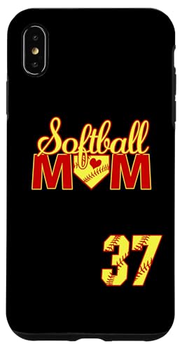 Softball Mutter Muttertag #37 Fastpitch Trikot Nummer 37 Hülle für iPhone XS Max Softball Mutter Muttertag #37 Fastpitch Trikot Nummer 37 Hülle für iPhone XS Max von Softball Mom Mother's Day Fastpitch Jersey Gifts