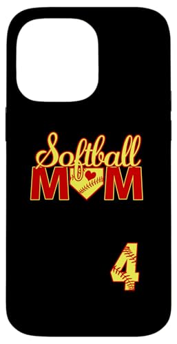 Softball Mutter Muttertag #4 Fastpitch Trikot Nummer 4 Hülle für iPhone 14 Pro Max Softball Mutter Muttertag #4 Fastpitch Trikot Nummer 4 Hülle für iPhone 14 Pro Max von Softball Mom Mother's Day Fastpitch Jersey Gifts