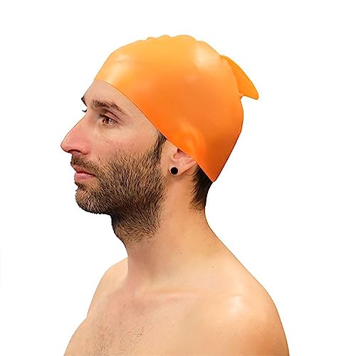 LOTE 10 GORROS NATACIÓN SILICONA CON ALETA SOFTEE von Softee