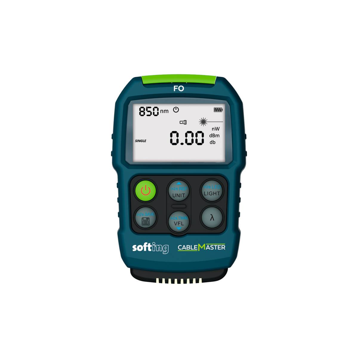 Softing PD_CMFO CableMaster FO Glasfaser Leistungs-/Dämpfungsermittlung 226110 Softing PD_CMFO CableMaster FO Glasfaser Leistungs-/Dämpfungsermittlung 226110 von Softing IT Networks GmbH
