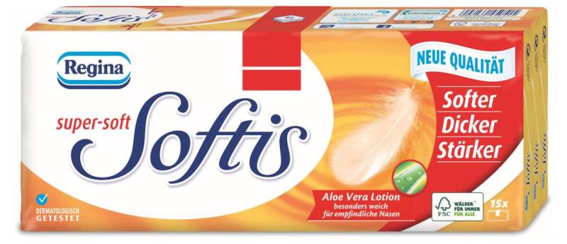 Softis Taschentücher Aloe Vera 4-lagig von Softis