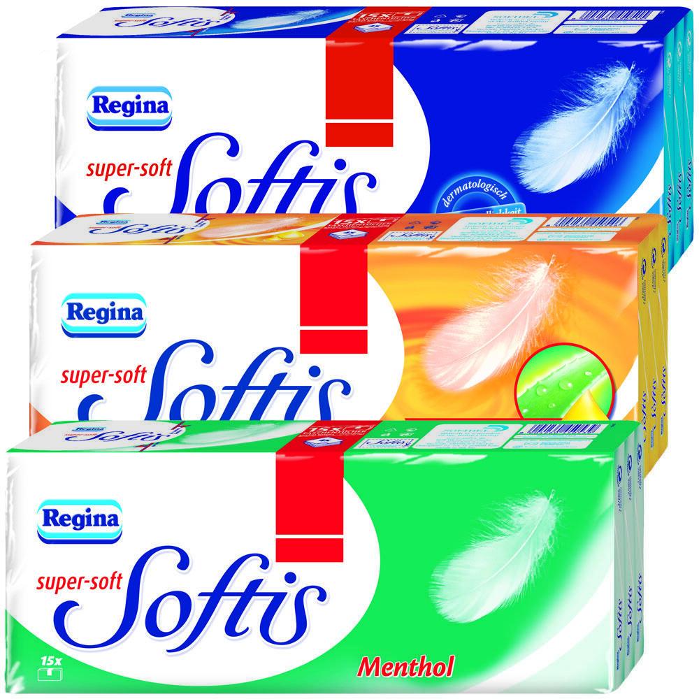 Softis Taschentücher Menthol 4-lagig Softis Taschentücher Menthol 4-lagig von Softis