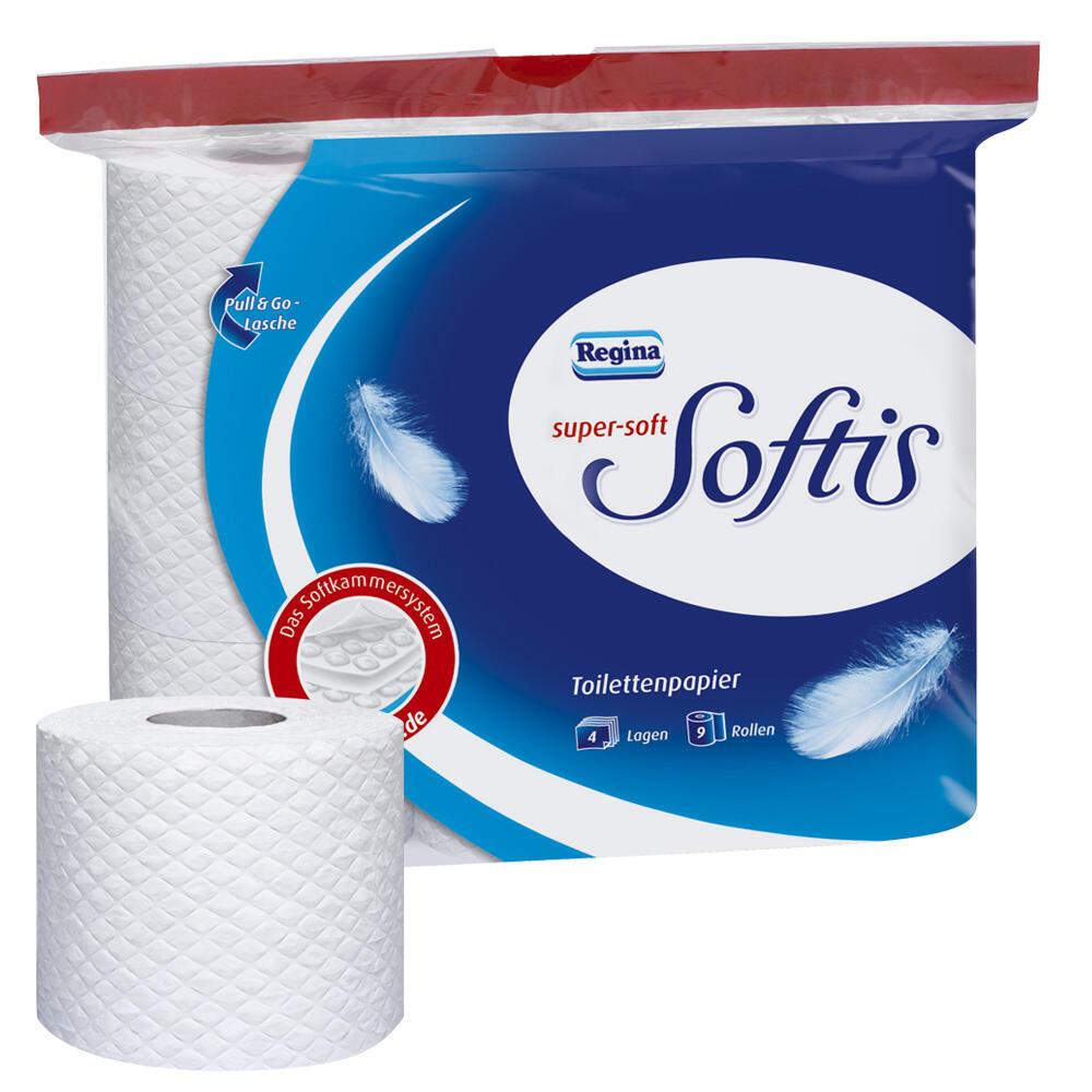 Softis Toilettenpapier 4-lagig Softis Toilettenpapier 4-lagig von Softis