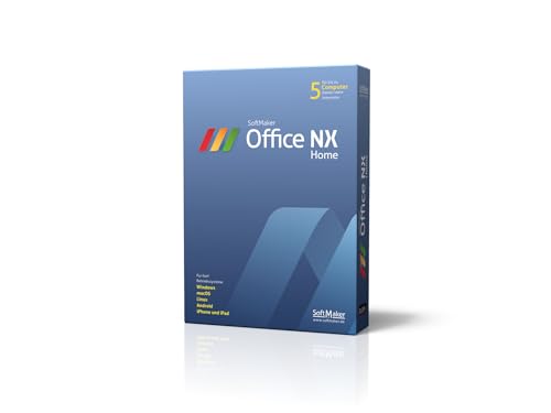 SoftMaker Office NX Home kompatibel mit Windows, Mac, Linux, iOS & Android für 5 Geräte inkl. Internet Security SoftMaker Office NX Home kompatibel mit Windows, Mac, Linux, iOS & Android für 5 Geräte inkl. Internet Security von SoftMaker