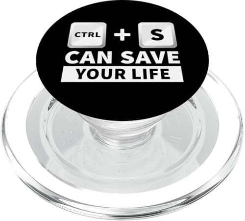 CTRL+S Softwareentwickler Design für Coder und Programmierer PopSockets PopGrip für MagSafe von Software Developer Designs For Coders