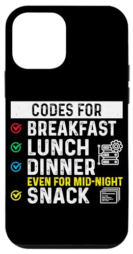 Codes Meal Software Entwickler Design für Programmierer Hülle für iPhone 12 mini Codes Meal Software Entwickler Design für Programmierer Hülle für iPhone 12 mini von Software Developer Designs For Coders