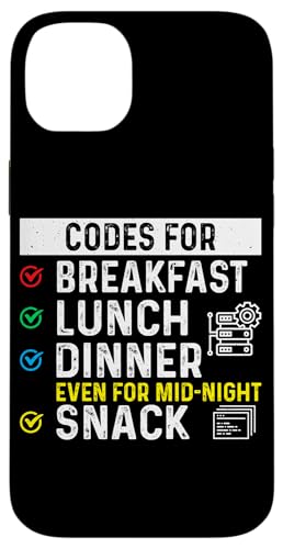 Codes Meal Software Entwickler Design für Programmierer Hülle für iPhone 14 Plus Codes Meal Software Entwickler Design für Programmierer Hülle für iPhone 14 Plus von Software Developer Designs For Coders