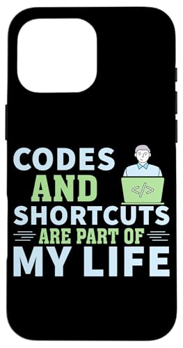 Codes und Shortcuts Softwareentwickler Design für Codes Hülle für iPhone 16 Pro Max Codes und Shortcuts Softwareentwickler Design für Codes Hülle für iPhone 16 Pro Max von Software Developer Designs For Coders