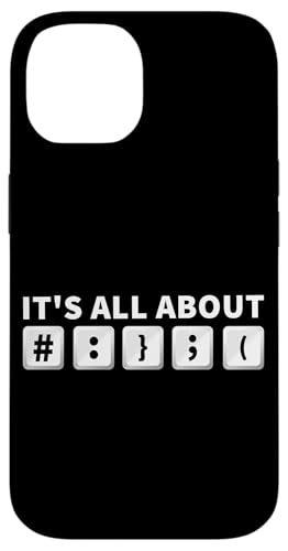 It's All About #: } ; (Softwareentwicklerdesign für Codierer) Hülle für iPhone 14 von Software Developer Designs For Coders