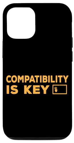 Kompatibilität ist das Schlüsseldesign von Softwareentwicklern für Ingenieure Hülle für iPhone 12/12 Pro von Software Developer Designs For Coders