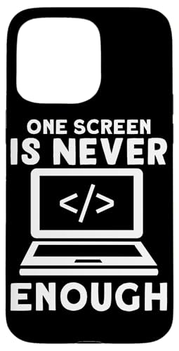 One Screen Never Enough Softwareentwickler für Coder Hülle für iPhone 15 Pro Max One Screen Never Enough Softwareentwickler für Coder Hülle für iPhone 15 Pro Max von Software Developer Designs For Coders