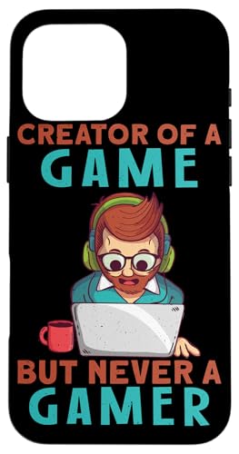 Schöpfer eines Designs für Spielesoftwareentwickler für Coder Hülle für iPhone 16 Pro Max Schöpfer eines Designs für Spielesoftwareentwickler für Coder Hülle für iPhone 16 Pro Max von Software Developer Designs For Coders