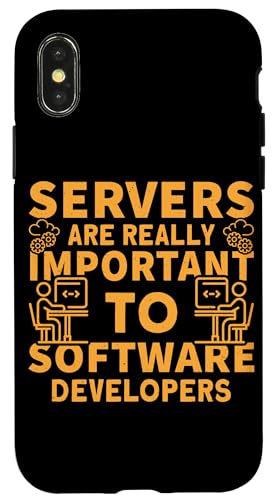Server sind wichtiges Softwareentwickler-Design für Coder Hülle für iPhone X/XS Server sind wichtiges Softwareentwickler-Design für Coder Hülle für iPhone X/XS von Software Developer Designs For Coders