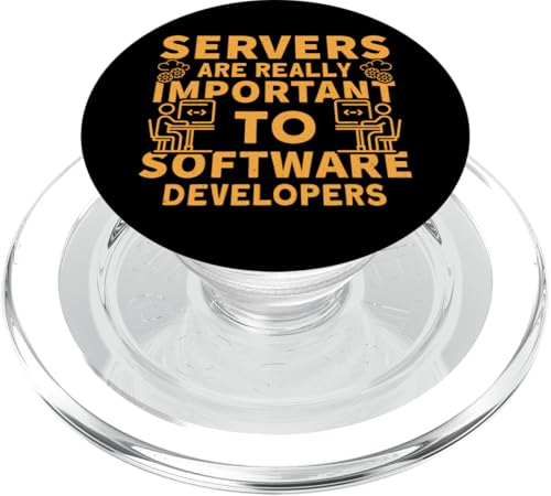 Server sind wichtiges Softwareentwickler-Design für Coder PopSockets PopGrip für MagSafe Server sind wichtiges Softwareentwickler-Design für Coder PopSockets PopGrip für MagSafe von Software Developer Designs For Coders