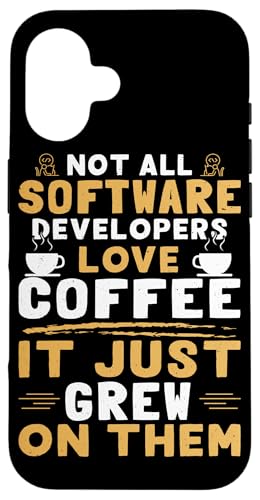 Softwareentwickler-Design für Kaffeetrinker und Ingenieure Hülle für iPhone 16 Softwareentwickler-Design für Kaffeetrinker und Ingenieure Hülle für iPhone 16 von Software Developer Designs For Coders