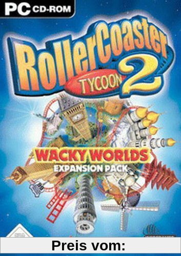 Rollercoaster Tycoon 2 - Wacky Worlds (Add-on) von Software Discount 99