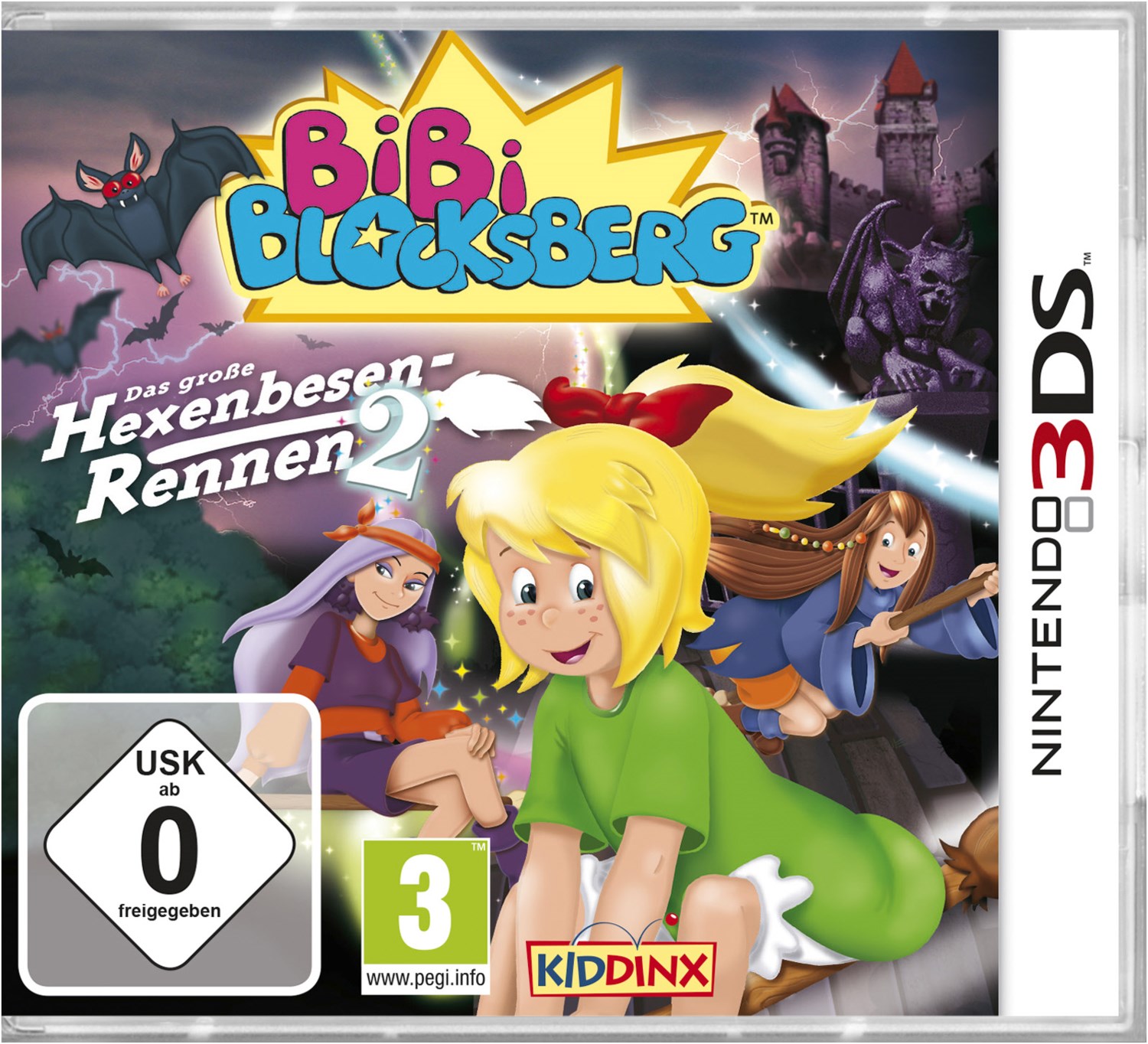 3DS Bibi Blocksberg Das große Hexenbesen-Rennen 2 3DS Bibi Blocksberg Das große Hexenbesen-Rennen 2 von Software Pyramide