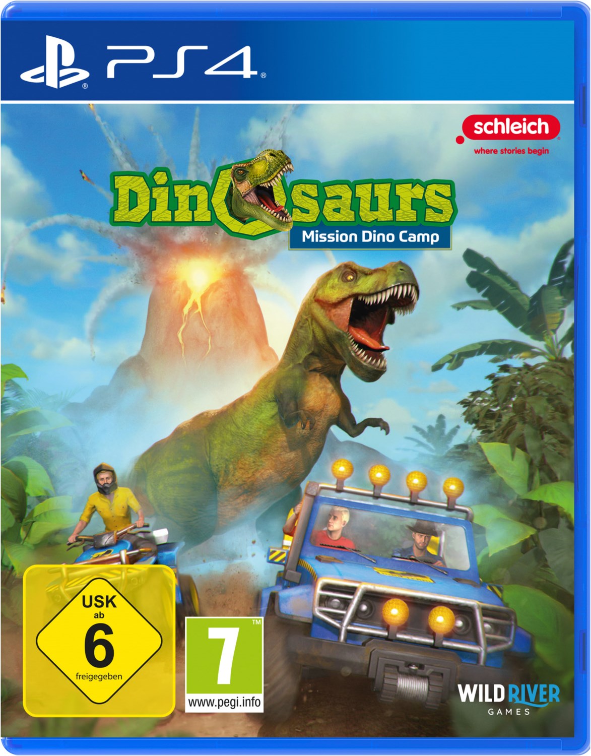 PS4 Schleich Dinosaurs: Mission Dino Camp von Software Pyramide
