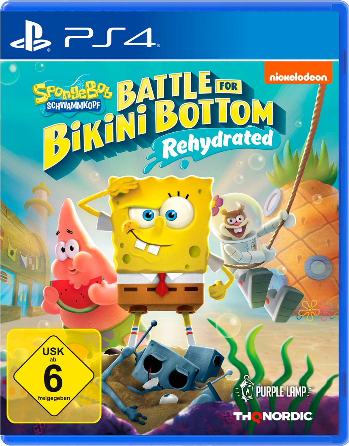 PS4 Spongebob: Battle for Bikini Bottom von Software Pyramide