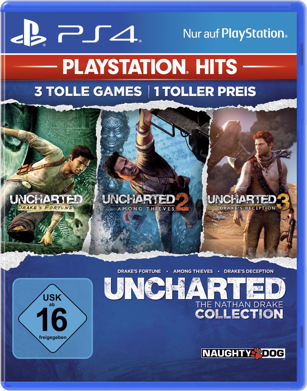 PS4 Uncharted Collection PS Hits von Software Pyramide