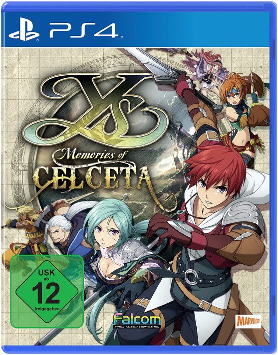 PS4 Y's Memories of Celceta von Software Pyramide