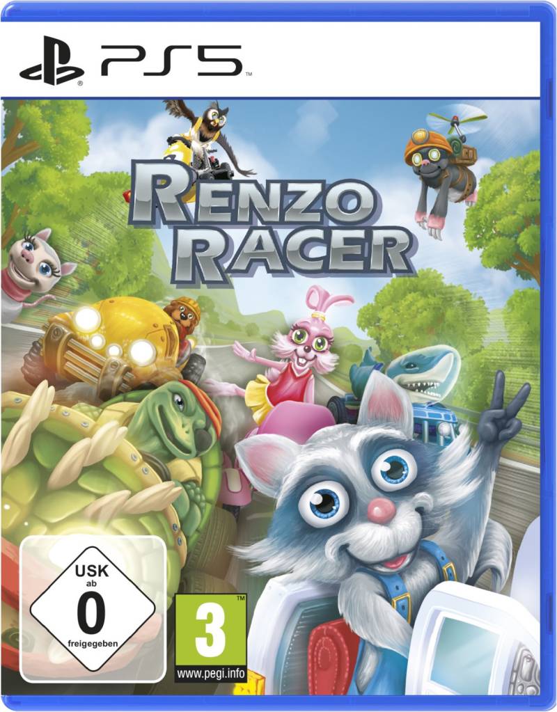 PS5 Renzo Racer Spiel von Software Pyramide