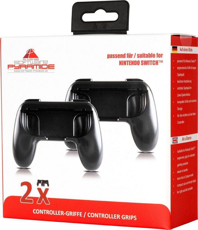 Software Pyramide Controller-Griffe für Nintendo Switch Controller-Modul (Packung, 2 St) von Software Pyramide