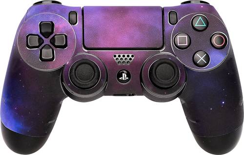 Software Pyramide Controller Skin Galaxy Violet Cover PS4 von Software Pyramide