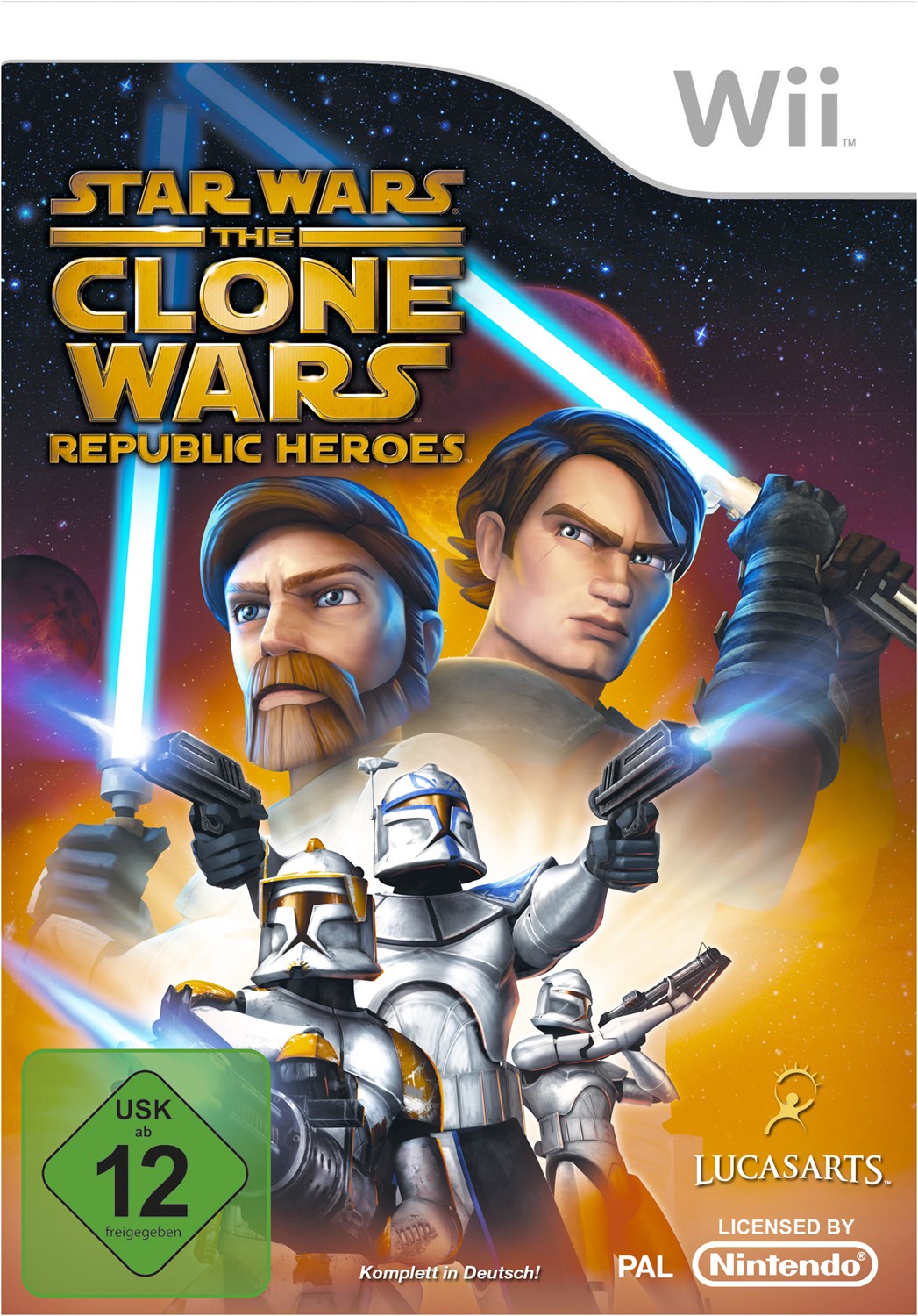 Wii Star Wars - The Clone Wars Republic Heroes von Software Pyramide