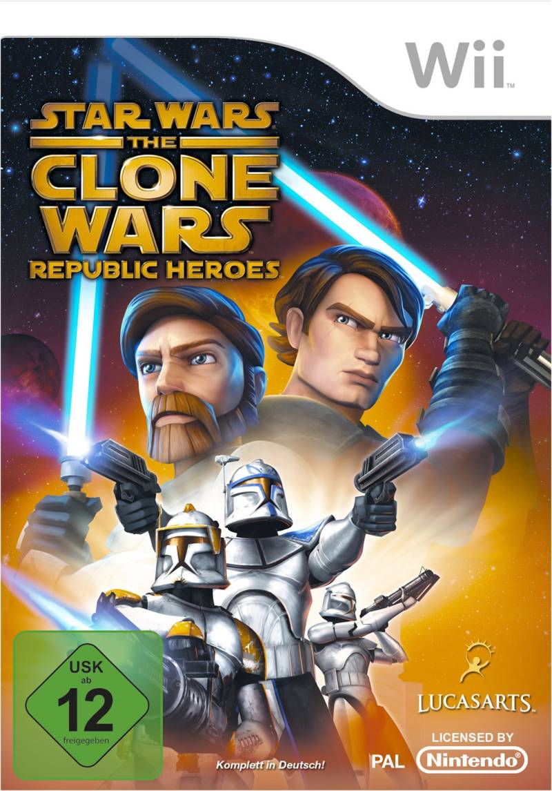Wii Star Wars - The Clone Wars Republic Heroes von Software Pyramide