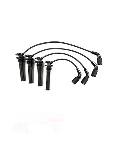 Sohini Kupferkern Autoteile Zündung Hochspannungszündkerzenkabel Silikonkabel(Part Number：9698414596 651945) von Sohini