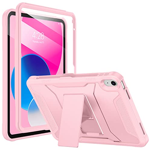 Soke Schutzhülle für iPad (A16) 11. Generation 27,9 cm (11 Zoll) 2025, iPad 10. Generation 2022, mit integriertem Displayschutz und Ständer, robuste Ganzkörper-Schutzhülle, Hellrosa Soke Schutzhülle für iPad (A16) 11. Generation 27,9 cm (11 Zoll) 2025, iPad 10. Generation 2022, mit integriertem Displayschutz und Ständer, robuste Ganzkörper-Schutzhülle, Hellrosa von Soke