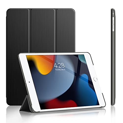 Soke Schutzhülle für iPad 6. / 5. Generation 2018/2017, [schlanker dreifach faltbarer Ständer + automatische Wake/Sleep], Premium-Schutzhülle aus hartem Polycarbonat für Apple 9,7 Zoll iPad Air 2 & von Soke