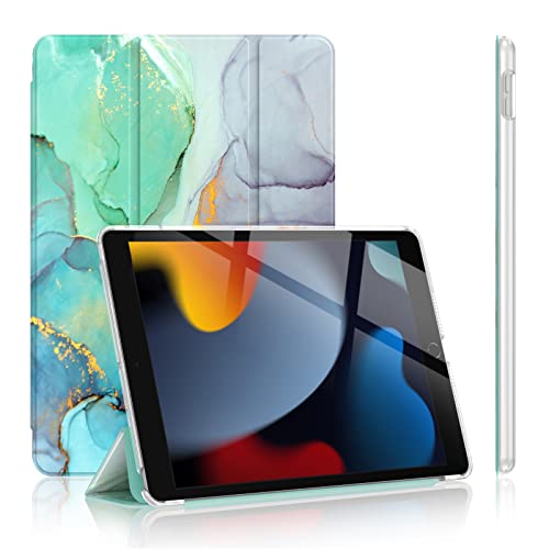 Soke iPad 10.2 Hülle – Einzigartige gebürstete Textur, vollständiger Schutz, automatische Wake/Sleep, Stabiler Ständer, Magnetverschluss von Soke