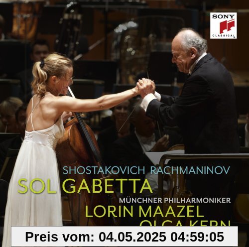 Schostakowitsch: Cellokonzert Nr. 1 op. 107 / Rachmaninov: Cellosonate op. 19 Schostakowitsch: Cellokonzert Nr. 1 op. 107 / Rachmaninov: Cellosonate op. 19 von Sol Gabetta