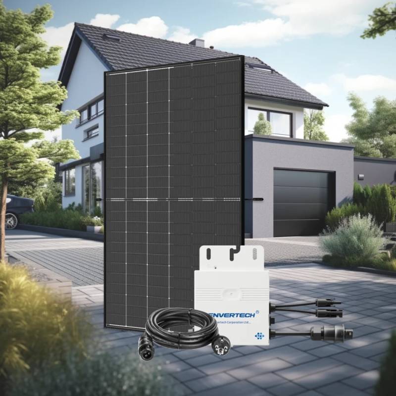 430W Balkonkraftwerk mit Blechdach-Halterung - SolGenix von SolGenix