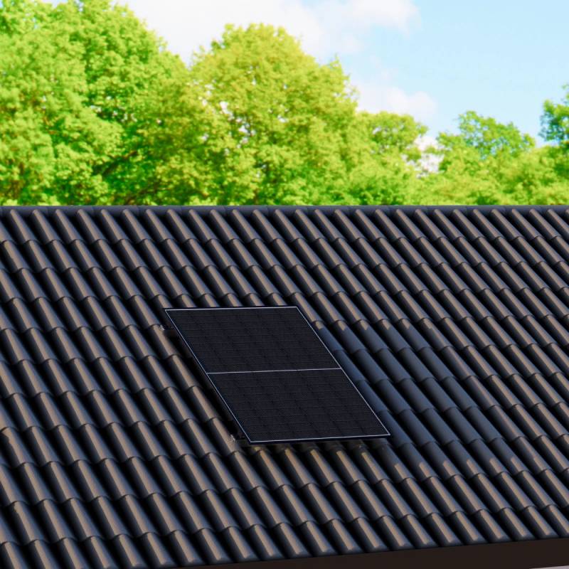 430W Gartenhaus / Stockschrauben Balkonkaftwerk von SolGenix