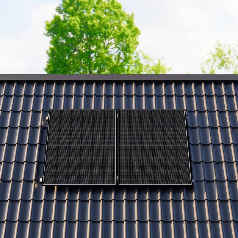 Ziegeldach Balkonkraftwerk 860W von SolGenix