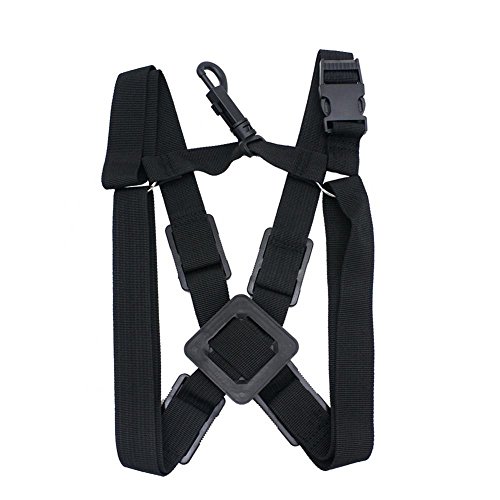 Altsaxophon Schultergurt,Saxophon Gurt,Saxophon Schultergurt,Universal Verstellbarer Saxophon Gurt Gepolsterter Trageriemen Komfortabel Sax Soft Harness Mit Karabinerhaken Für Alt, Tenor von SolUptanisu