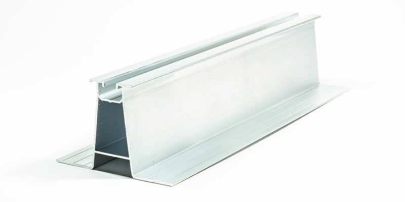 SolX Trapezschiene 30cm ALU (6cm hoch) Trapezblechdach Solarmodul-Halterung von SolX