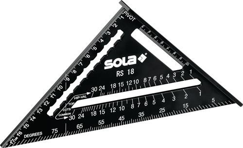 Sola Sparrenwinkel RS 30 Schenkel-L.305mm 0Grad-90Grad Alu. 56160201 von Sola
