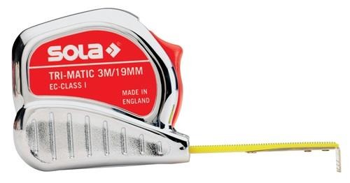 Sola Taschenrollbandmaß TRI-MATIC L.8m B.25mm mm/cm EG I Ku.Stopptaste 50023401 Sola Taschenrollbandmaß TRI-MATIC L.8m B.25mm mm/cm EG I Ku.Stopptaste 50023401 von Sola