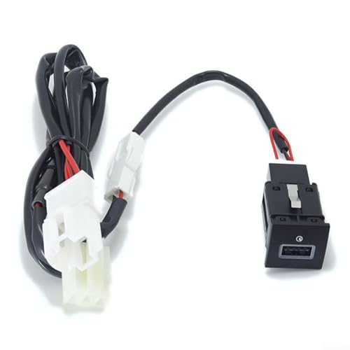 Solaughguy Autoladegerät USB Ladegerät Schnellladung Autozubehör MK5 MK6 USB Port Smartphone Ladeadapter Fahrzeug Netzteil 12V USB Adapter Automotive (für QC 3.0) von Solaughguy