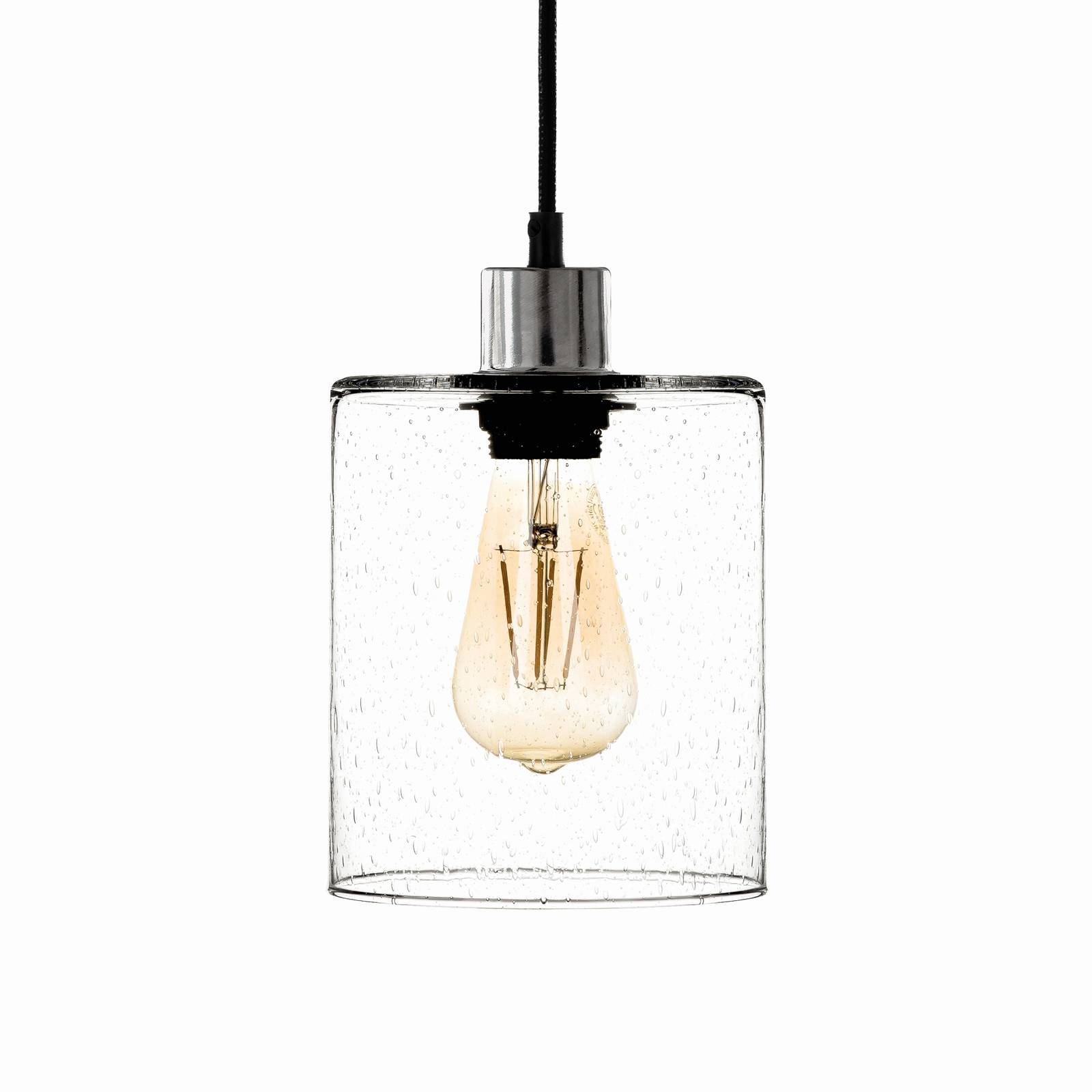 Pendellampe Soda mit Glasschirm klar Ø 15cm Pendellampe Soda mit Glasschirm klar Ø 15cm von Solbika Lighting