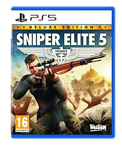 Sniper Elite 5 Deluxe Edition für PS5 (uncut Edition) + Bonus DLC - Kill H*tler - per EMail von Sold Out