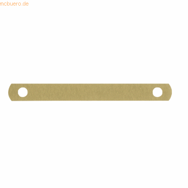 Soldan Deckleiste 3270200 95mm Metall messing 100 Stück von Soldan