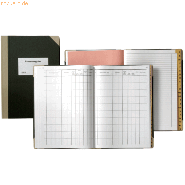 Soldan Prozessregisterbuch 165945 300 Seiten von Soldan