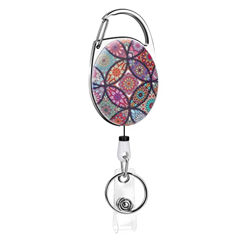Soleebee Schlüssel JoJo Ausziehbar Karabiner, Beidseitig Motiv Ausweis JoJo Schlüsselanhänger für Krankenschwester Lehrer Student, ID Name Badge Holder mit Gürtelclip für Kartenhalter (Kaleidoskop) Soleebee Schlüssel JoJo Ausziehbar Karabiner, Beidseitig Motiv Ausweis JoJo Schlüsselanhänger für Krankenschwester Lehrer Student, ID Name Badge Holder mit Gürtelclip für Kartenhalter (Kaleidoskop) von Soleebee